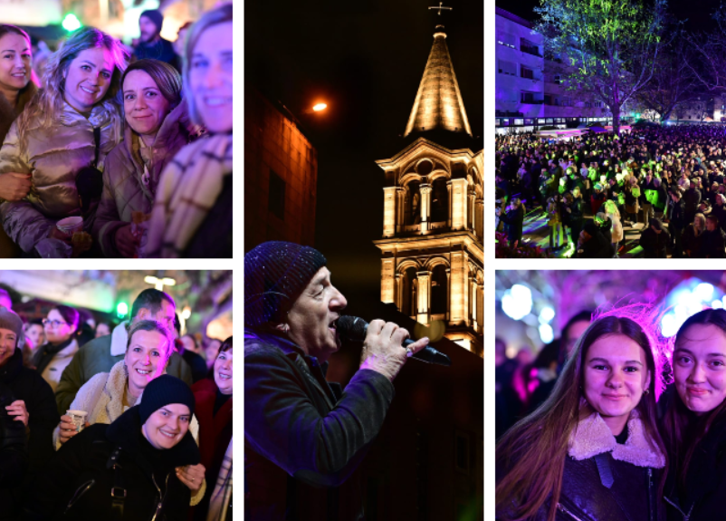 Svijeća Nade, kuhano vino, uštipci i Prljavo kazalište. Ovako izgleda Advent u Sinju