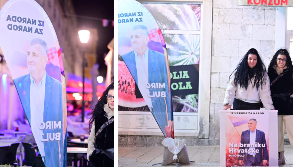 Sinjske ljepotice pozirale pored Buljevog lika kao da je holivudska zvijezda