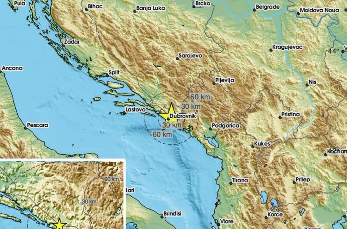 Potres u Dubrovniku