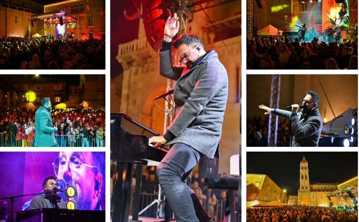 Petar Grašo priredio spektakl na Dan Trogira: Trg je bio krcat