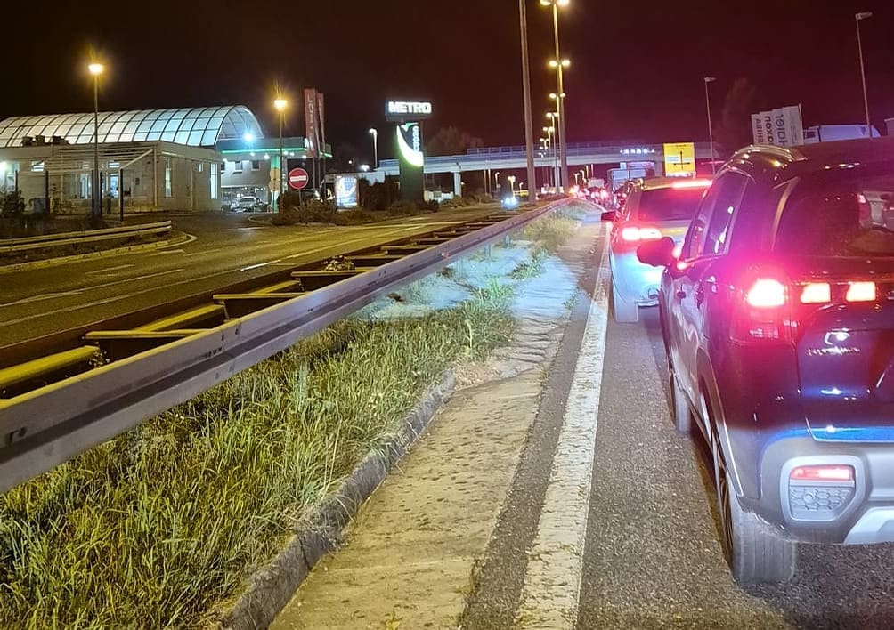 Prometna nesreća u Kaštelima. Velike su gužve