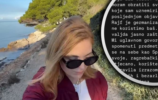 Naša glumica napisala riječ koja je "iživcirala" Splićane: "Gori mi inboks"