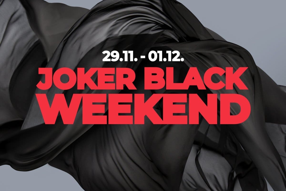 Jokerov Black Friday i ove godine traje cijeli vikend!