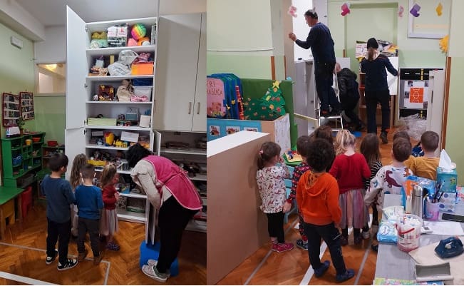 VRIJEDNA DONACIJA Majstori Iskra brodogradilište Šibenik izradili i montirali namještaj za dječji vrtić "Pčelica"