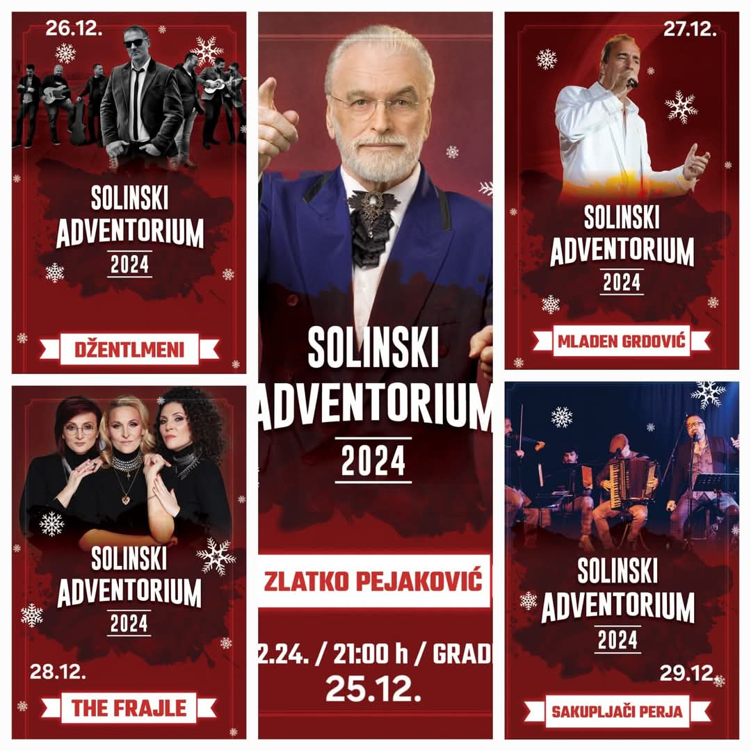 Sve je žešći koncertni ritam u Solinu, evo tko će pjevati