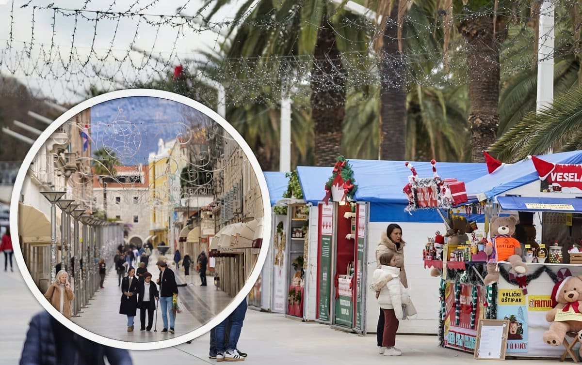 FOTOGALERIJA Ovako Split izgleda u srcu Adventa. Je li grad primjereno okićen? Odgovorite nam u anketi