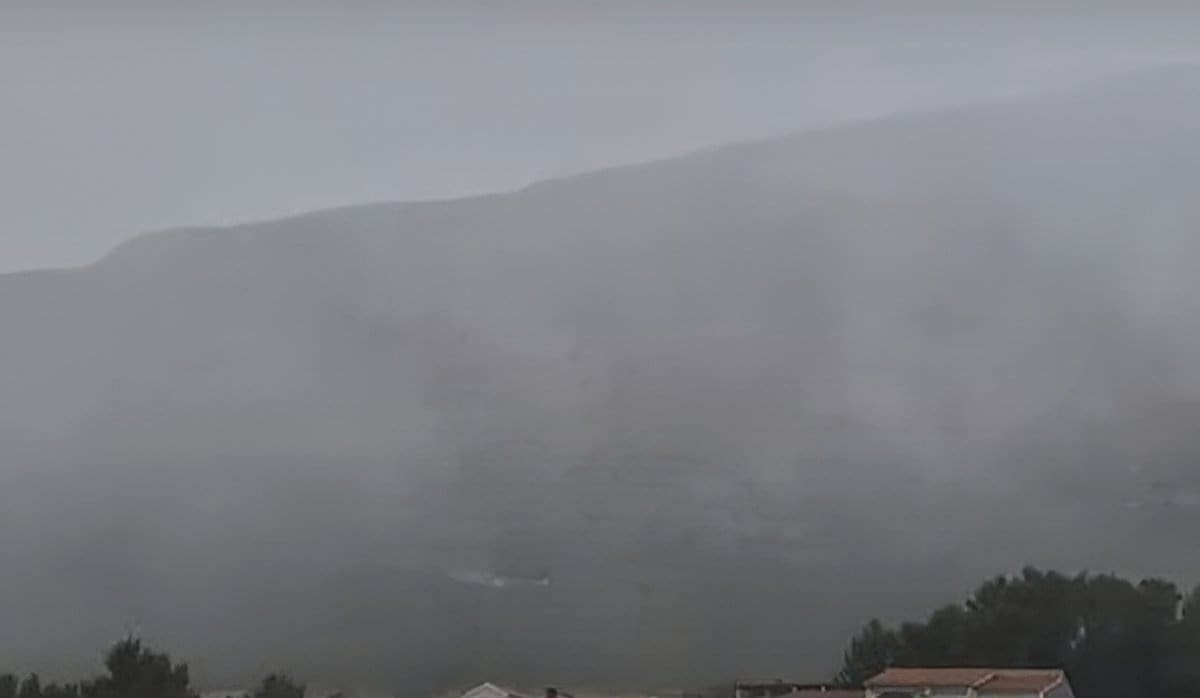 VIDEO Na Braču pada snijeg