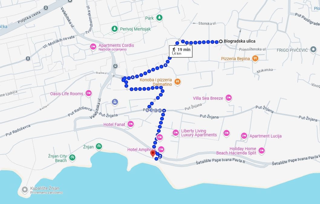 Znjan kvartplaza pjeske