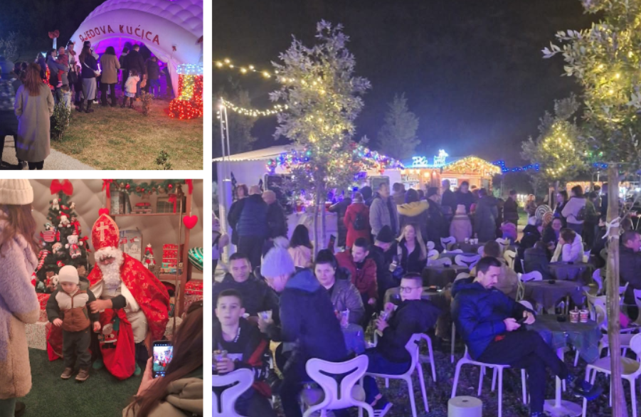 Otvoren Advent na još jednoj čarobnoj lokaciji u Solinu. Ima i klizalište