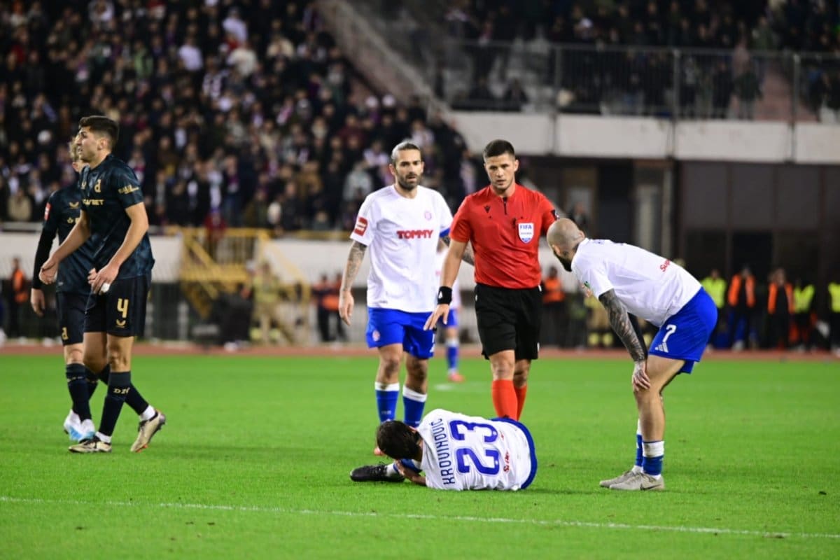 Dialo na podu, intervenirala liječnička ekipa. BBB gađali fotografe i teren