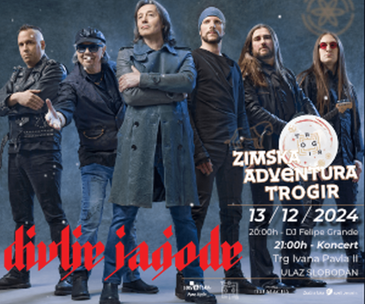 Divlje jagode večeras u Trogiru u sklopu Zimske Adventure