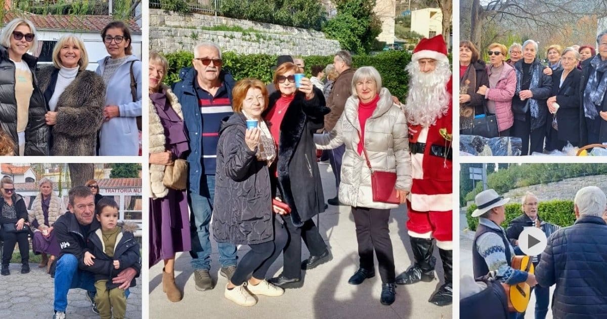 Žrnovnica prva u Hrvatskoj "ušla" u Novu godinu: Ovako je bilo na dalmatinskoj fešti za sve generacije