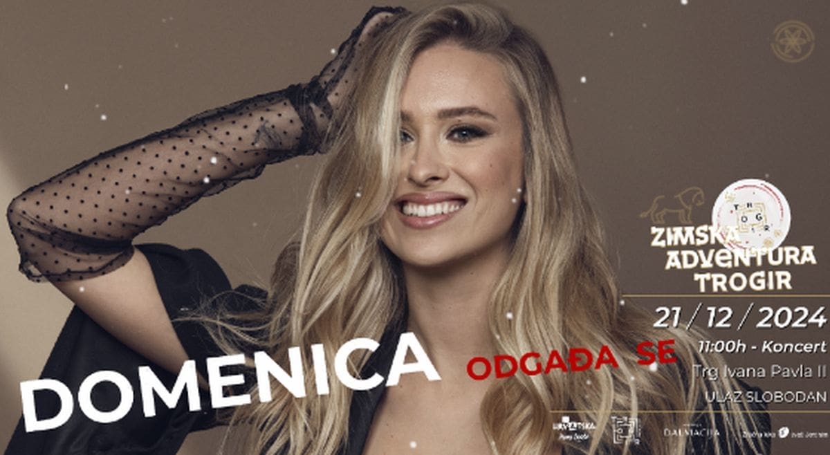 Odgođeni koncerti Domenice i Željka Bebeka u Trogiru