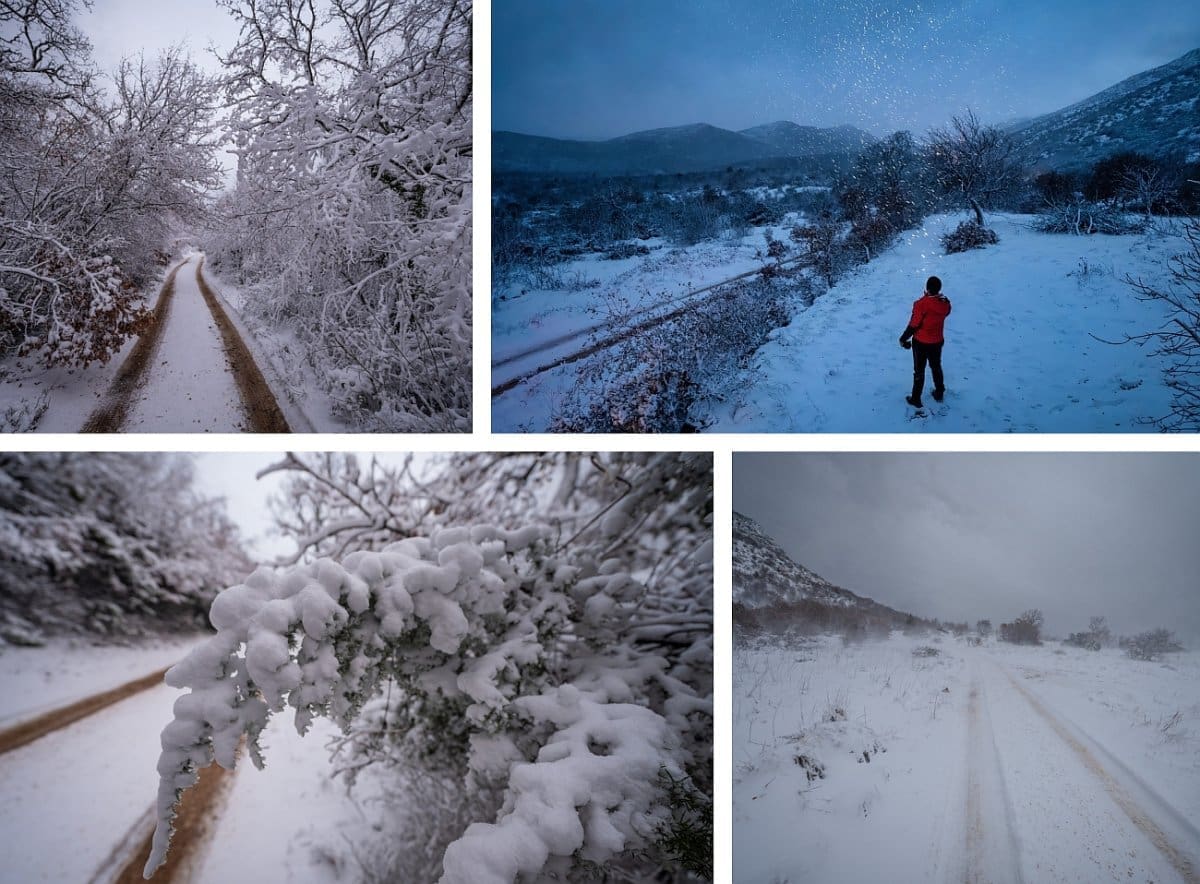 Splićani, ne morate prelaziti desetke kilometara za malo gušta na snijegu. Evo prilično bliske lokacije sa snježnim pokrivačem