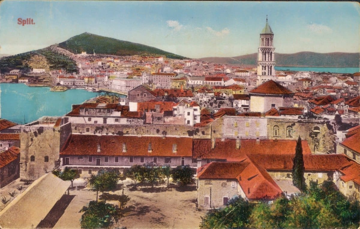 Mislite da je obnova fasade Dioklecijanove palače sporna? Mogli biste se iznenaditi fotografijom Splita starijom od 110 godina