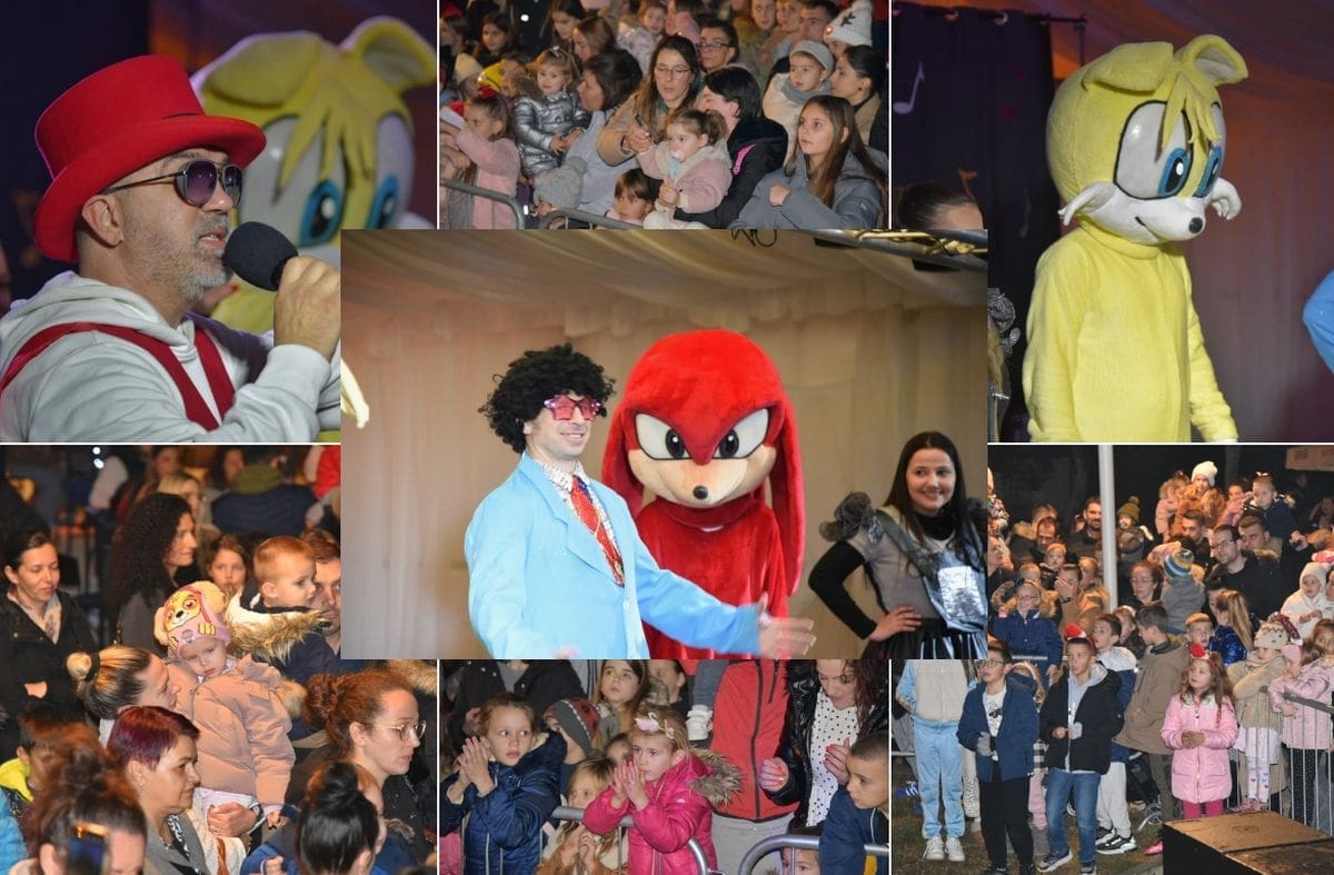 Kaštelanski mališani uz igru i ples ušli su u Novu godinu