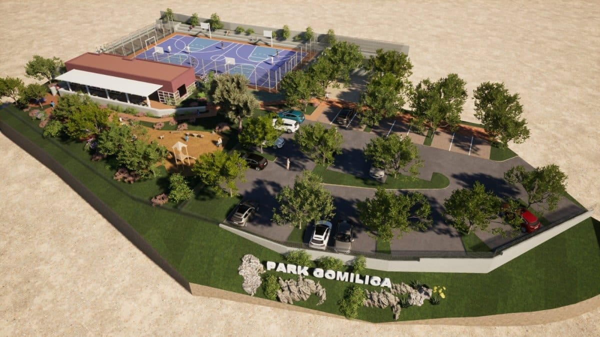 Već za koji tjedan kreće veliki projekt u Kaštelima, pogledajte kako će izgledati rekreativni park u Gomilici