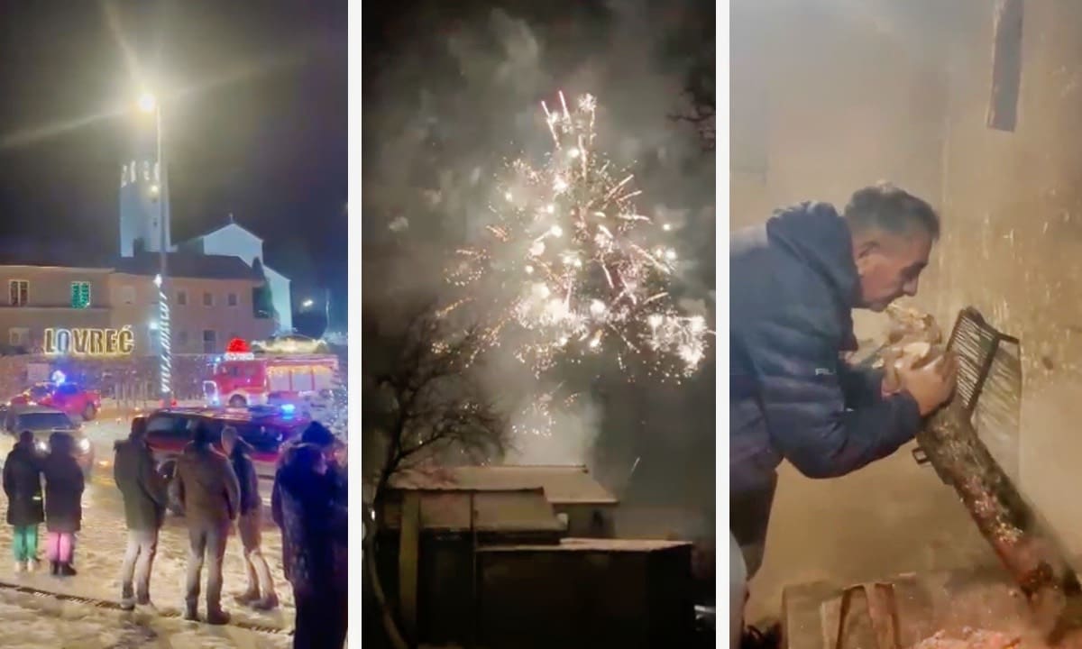 VIDEO Spektakl u Lovreću: Pogledajte kako je cvit Imotske krajine dočekao Božić