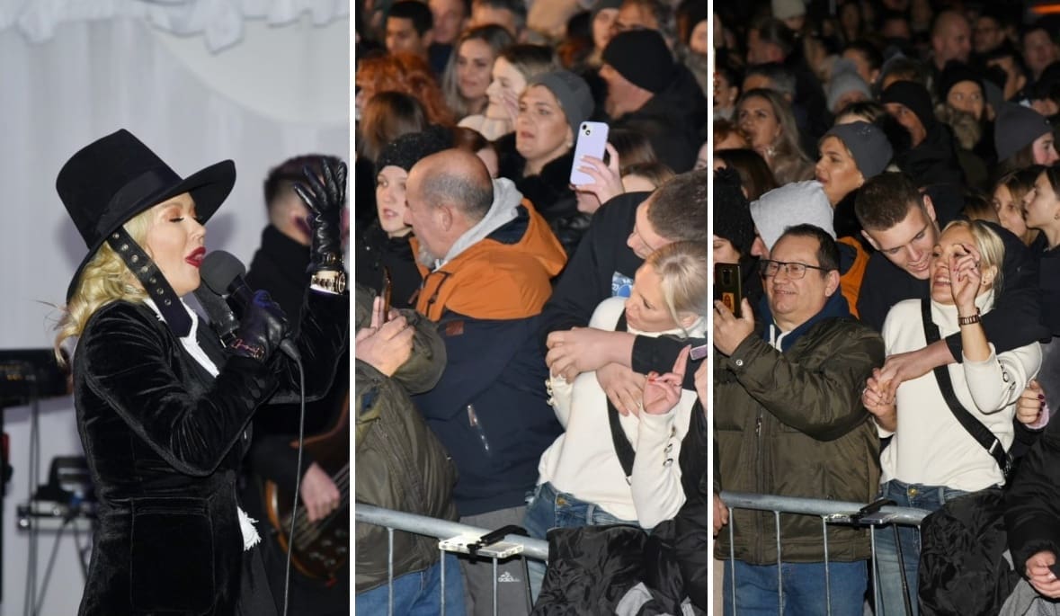 Maja Šuput na Božić nastupila u Kaštelima, pogledajte koliko je ljudi bilo