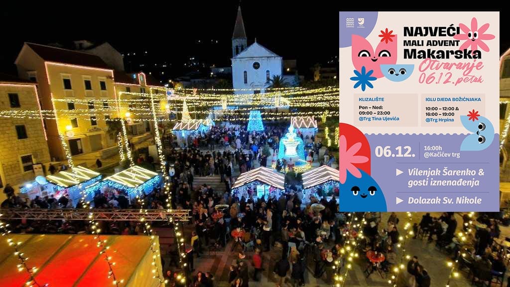 Makarska u petak otvara Mali advent – čarolija za najmlađe