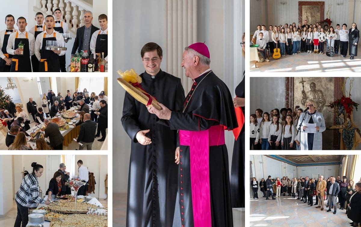 Nadbisku Križić upriličio božićno primanje za ravnatelje predškolskih ustanova, osnovnih i srednjih škola