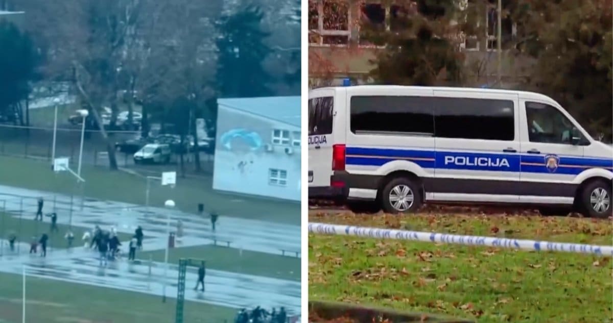 Objavljen video kako učenici bježe iz zgrade, uhićen počinitelj krvavog napada