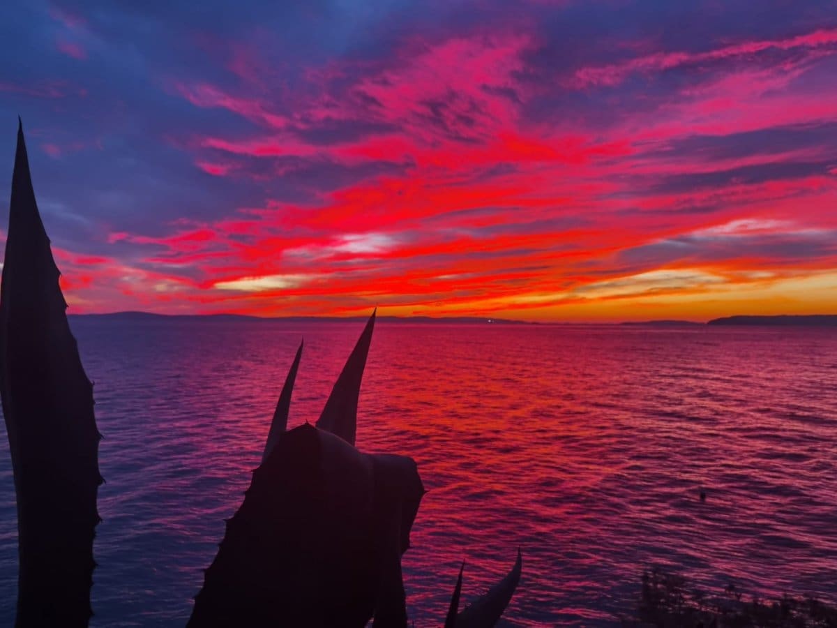 CRVENO NEBO Pogledajte očaravajuće prizore ako ste ih danas propustili vidjeti