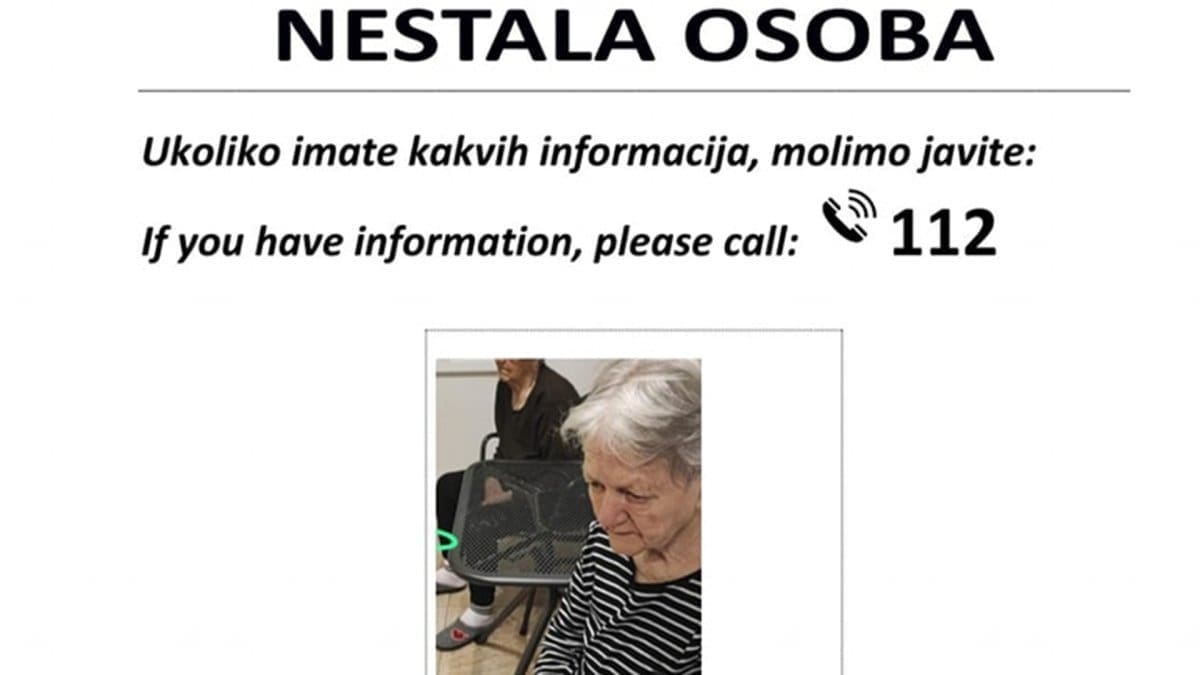 Nestala žena na području Ciste Velike, HGSS traga za njom