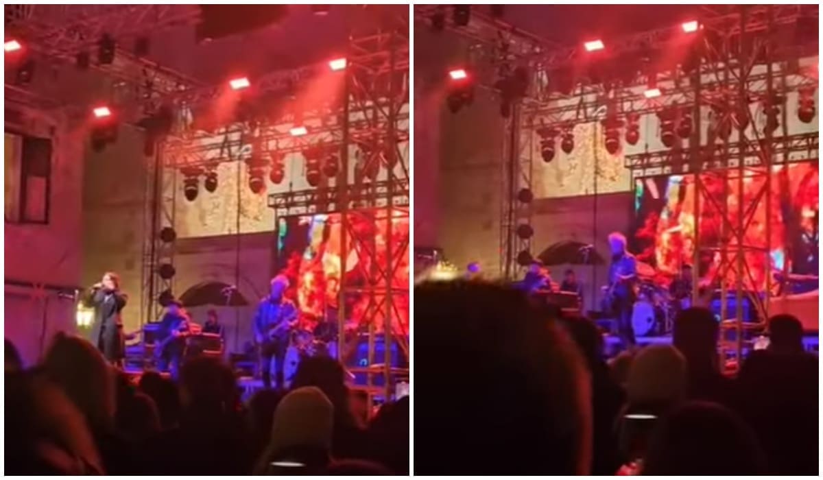 Pjevač Parnog valjka pao s bine i ozlijedio se, koncert prekinut
