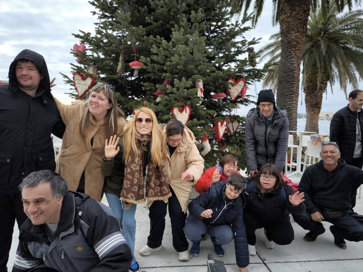 FOTO Radost Božića stigla je na splitski Pazar i Rivu