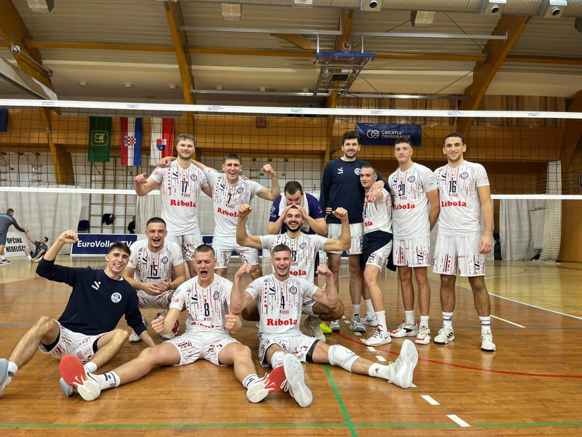 OK Ribola Kaštela prvi dio sezone završava kao jesenski viceprvak; u 9. kolu Superlige pobijedili su OKM Centrometal s 3:1