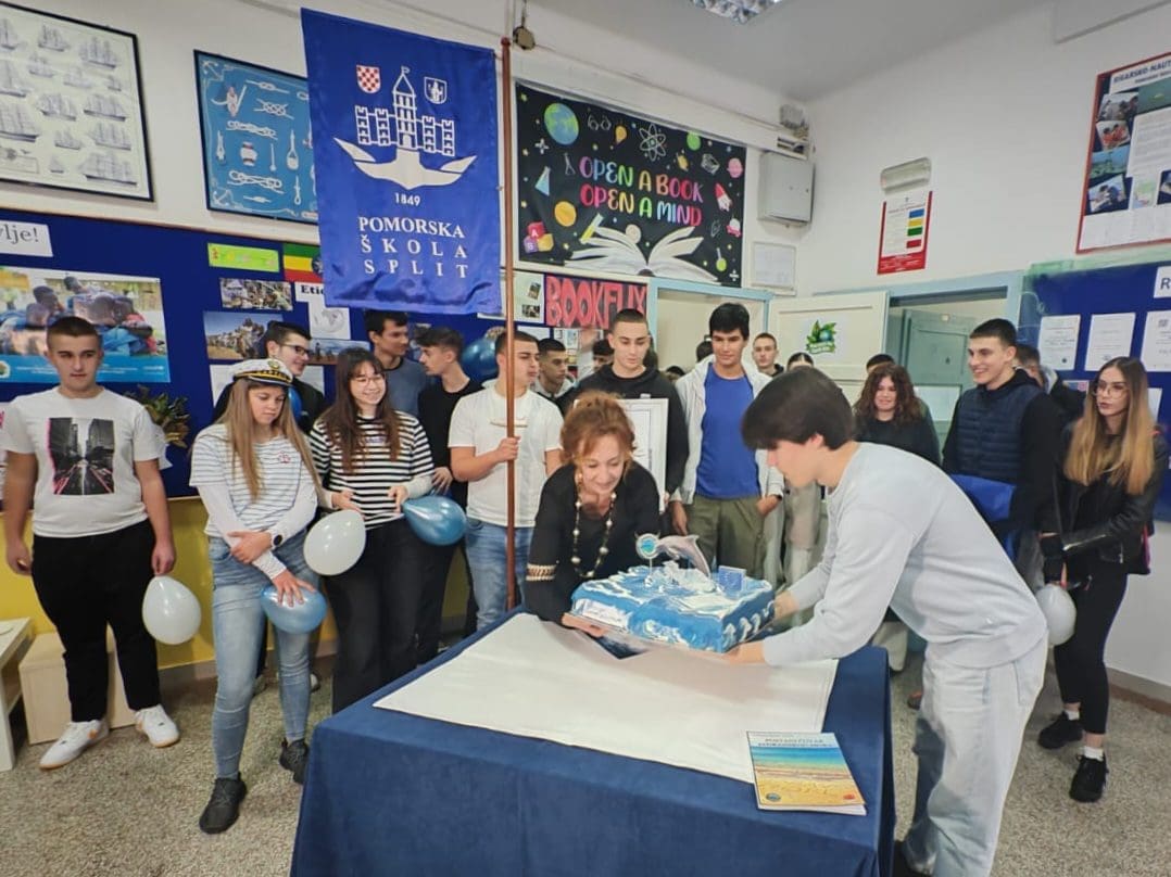 U Pomorskoj školi Split svečano je obilježen najveći, i to europski, uspjeh projekta Zdravo more i rad istoimene eko-grupe.