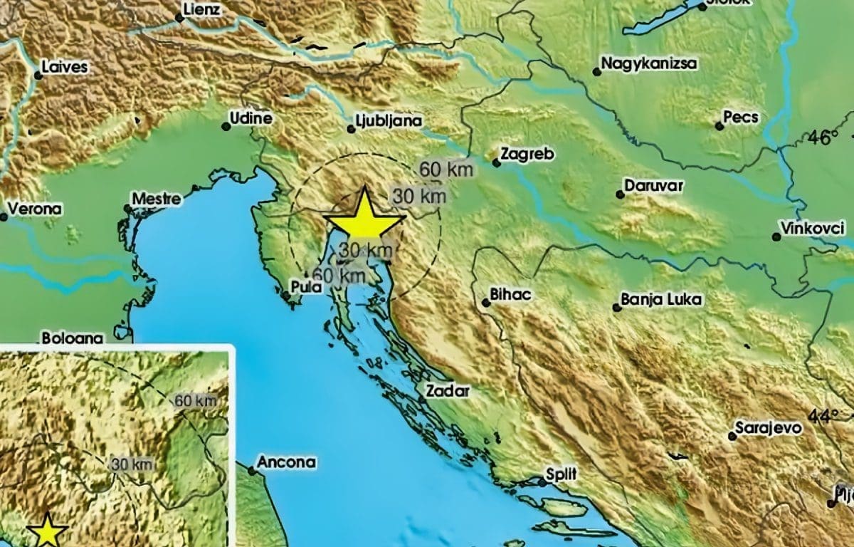 Potres pogodio jedan hrvatski grad: "Prasak nalik eksploziji"