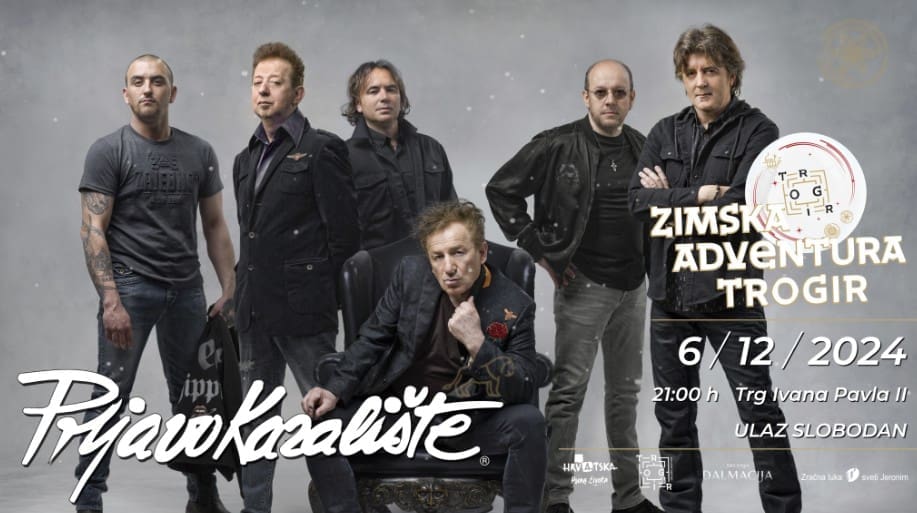 Koncertom Prljavog kazališta u petak se otvara Zimska adventura u Trogiru,u subotu Bosutski bećari