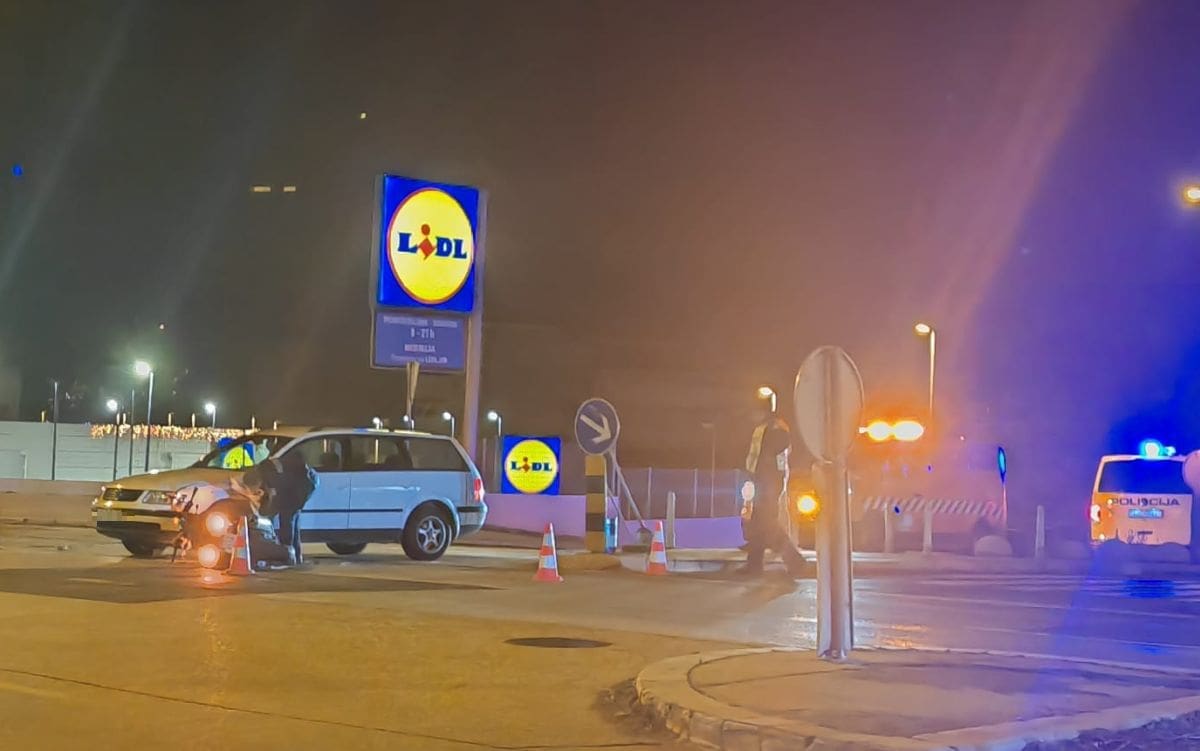 Prometna u Splitu, sudarili se auto i motocikl