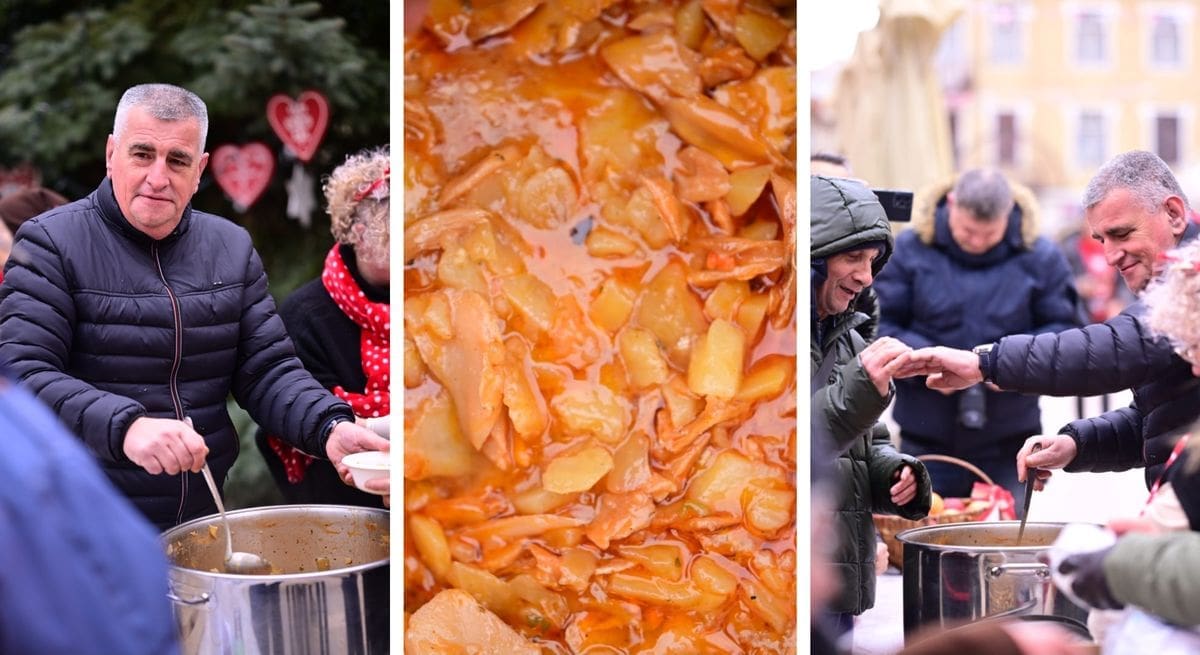 I u Sinju se danas uživalo u bakalaru