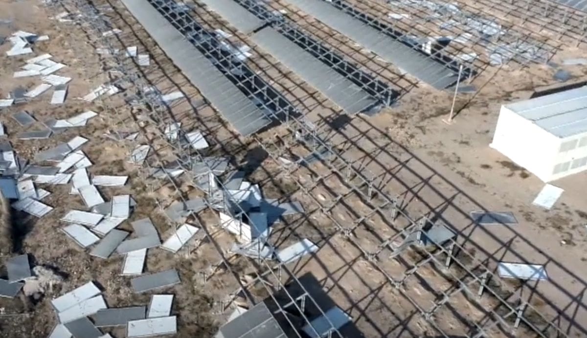 Bura uništila jednu od najvećih solarnih elektrana u Hrvatskoj