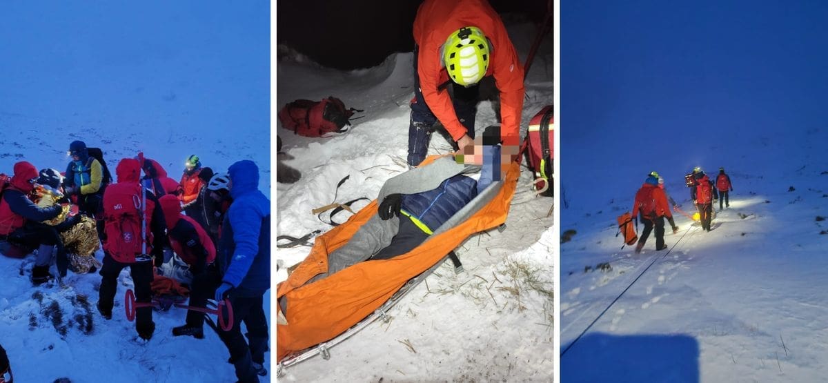 Spašena dva planinara s Dinare: Skliznuli su dok su se spuštali, jedan ozlijedio lice i gležanj