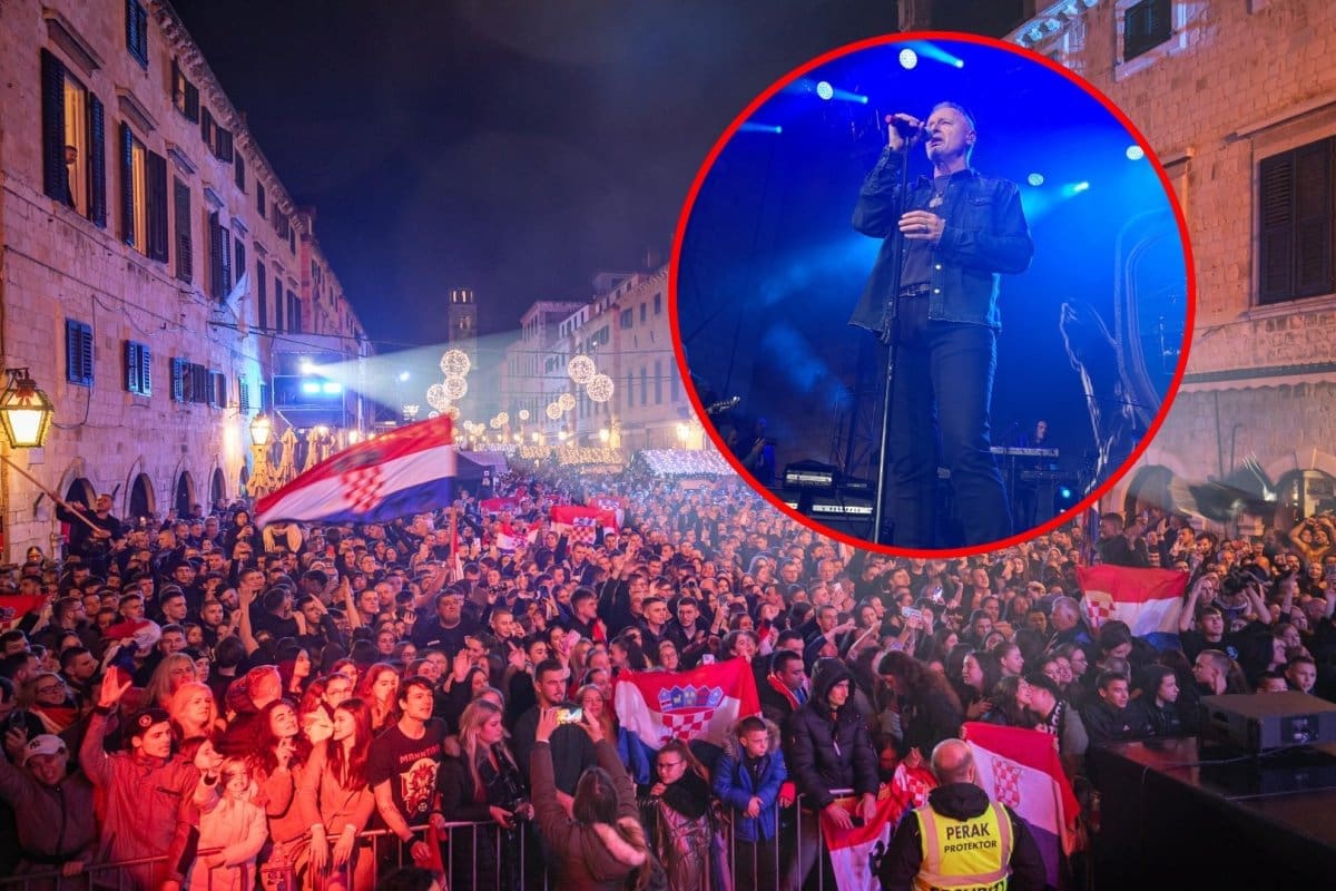 Thompson se oglasio nakon koncerta na Stradunu