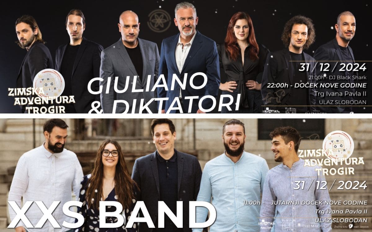 Trogir i ove godine priprema nezaboravan doček Nove godine za sve generacije!