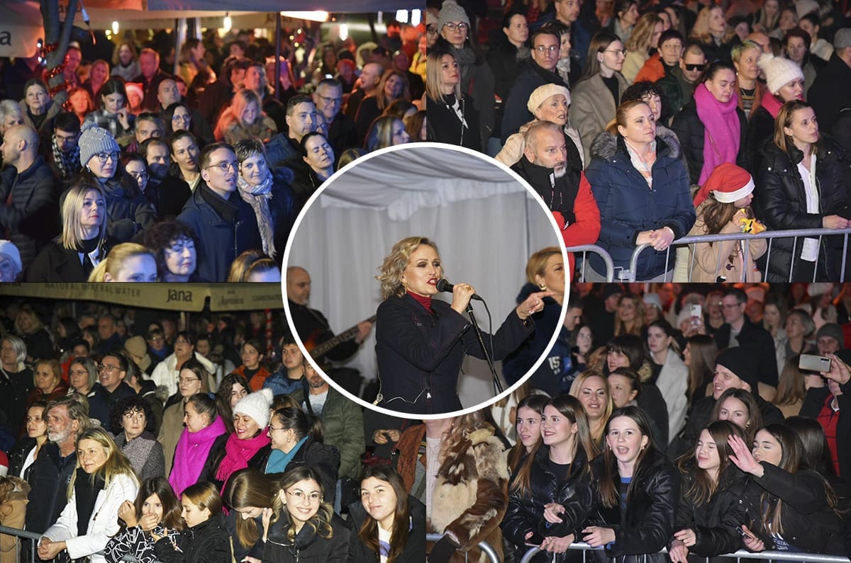 FOTO Kaštelanska publika sinoć se zabavila uz koncert Vanne