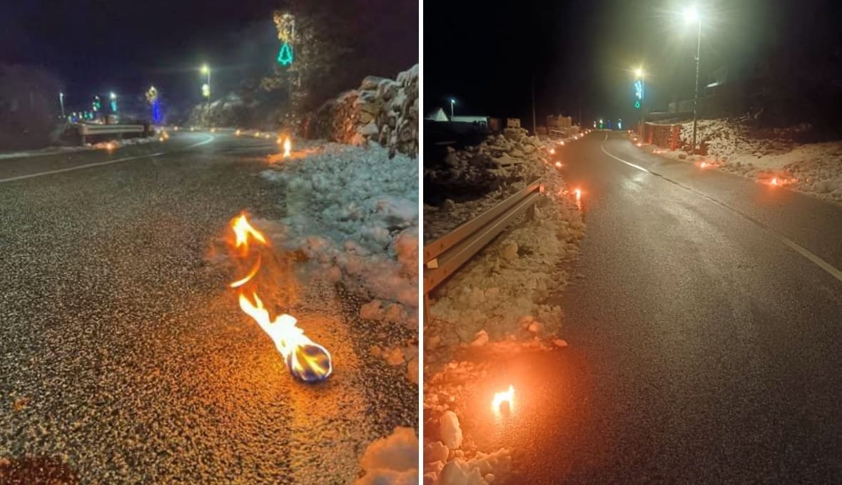 FOTO Predivni prizori iz Zagore: U Dolića Dragi zapaljene vatrene kugle