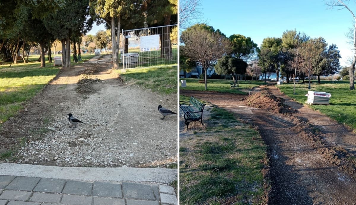 Uređuje se park na Zvončacu