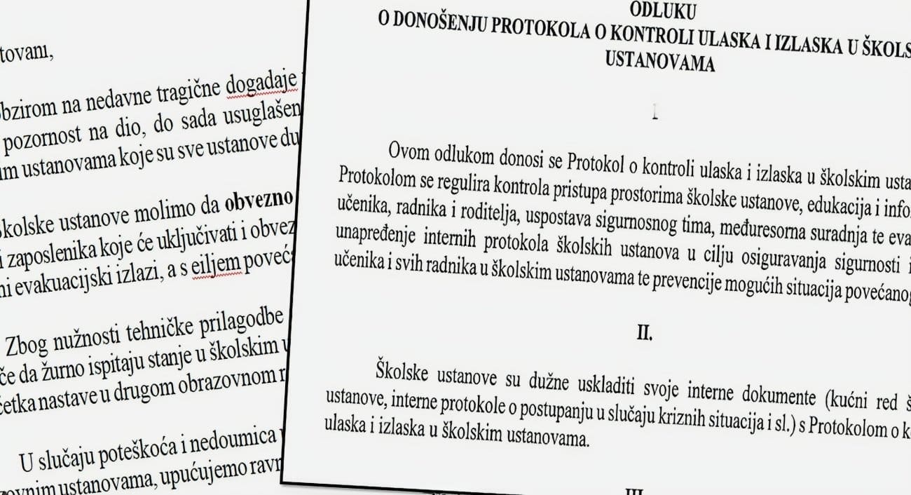 Ovo su na mail adrese dobili hrvatski nastavnici