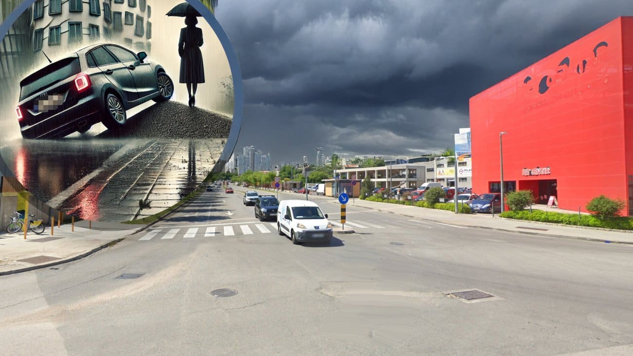 Splićanka proklizala, auto joj završio "na" zidiću. Nije mogla dozvati pomoć, onda je uslijedilo nešto što nije očekivala