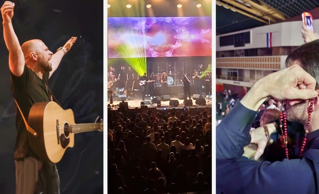 VIDEO Krcate Gripe: Alen Hržica izazvao ovacije na koncertu gdje su se izmjenjivale pjesme i molitve