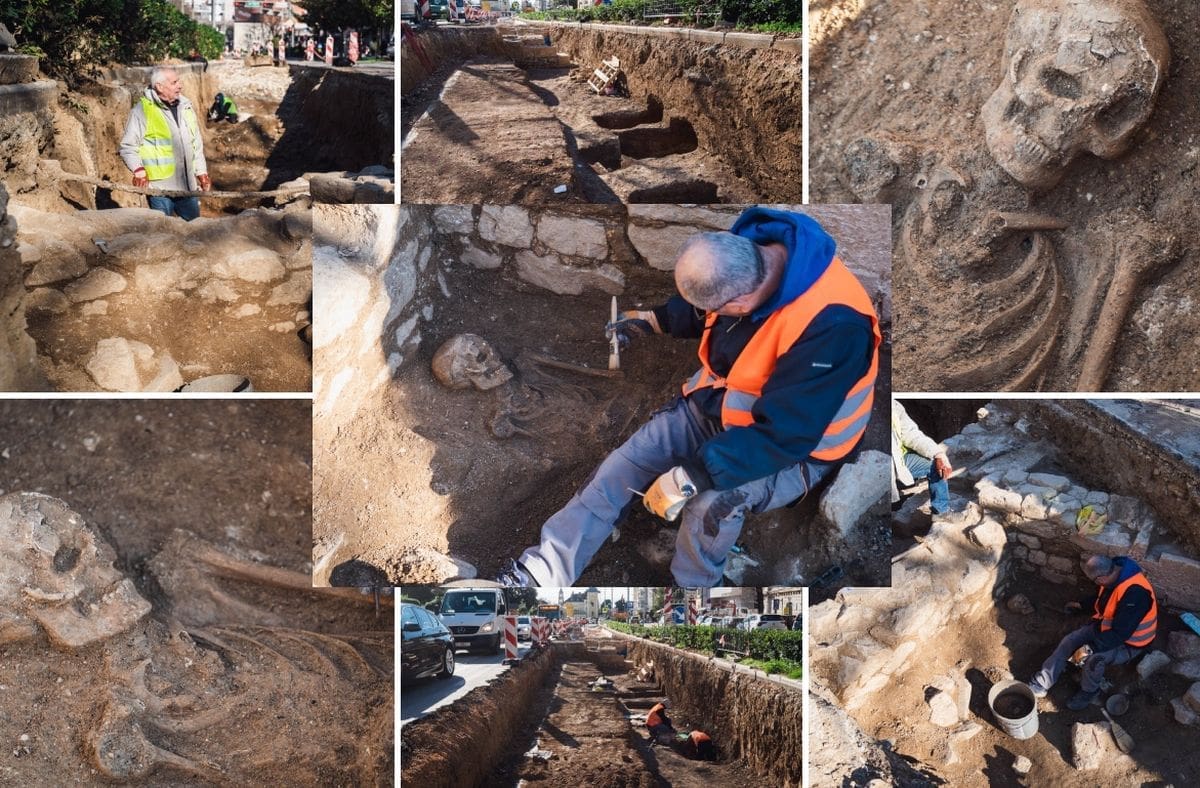 Nova otkrića na najvećem arheološkom nalazištu ispred zgrade Županije: "I dalje pronalazimo kosture iz različitih perioda"