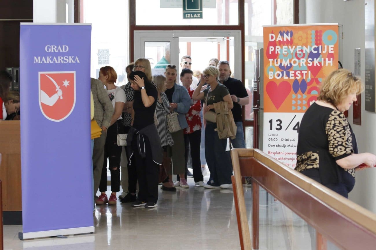 Veliki odaziv na besplatne preventivne preglede u organizaciji Grada Makarske i KBC-a Split
