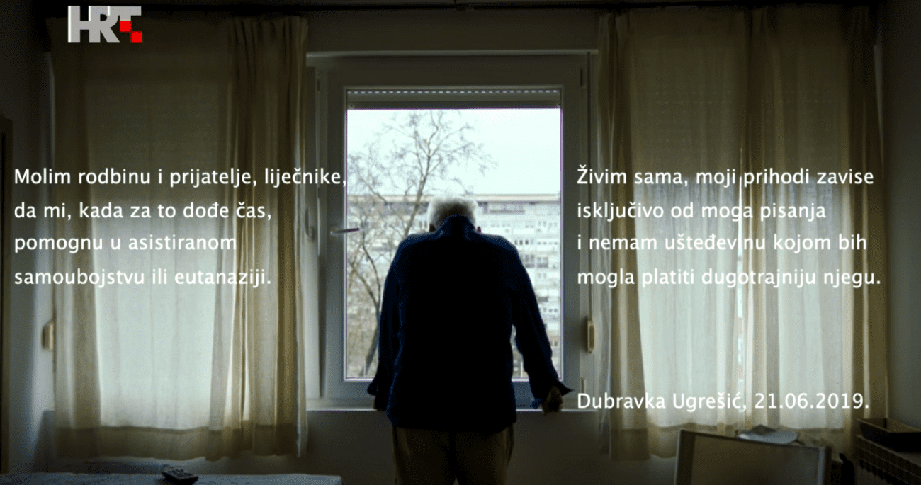 Slavna hrvatska književnica je nakon teške bolesti umrla uz pomoć eutanazije: "Molim rodbinu i prijatelje..."