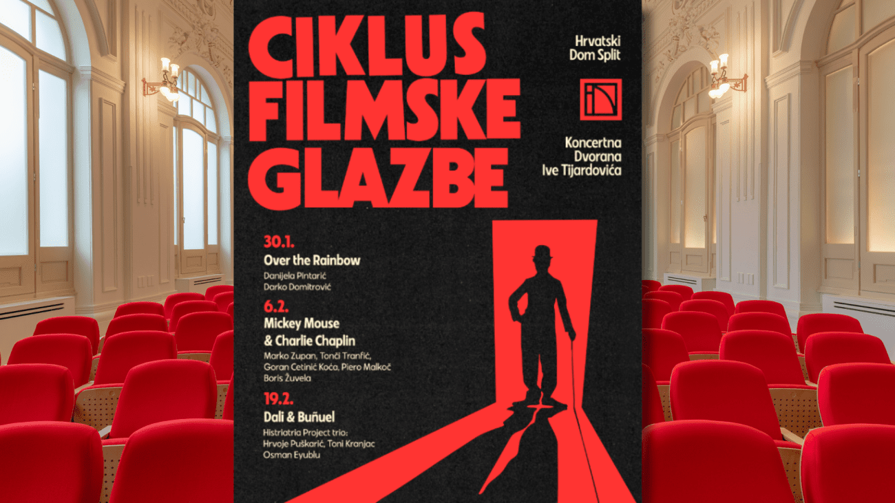 Ciklus filmske glazbe u Hrvatskom domu donosi svevremenske hitove za sve generacije